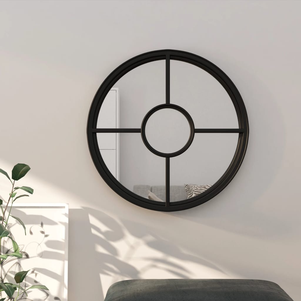 Mirror Iron Round For Indoor Use